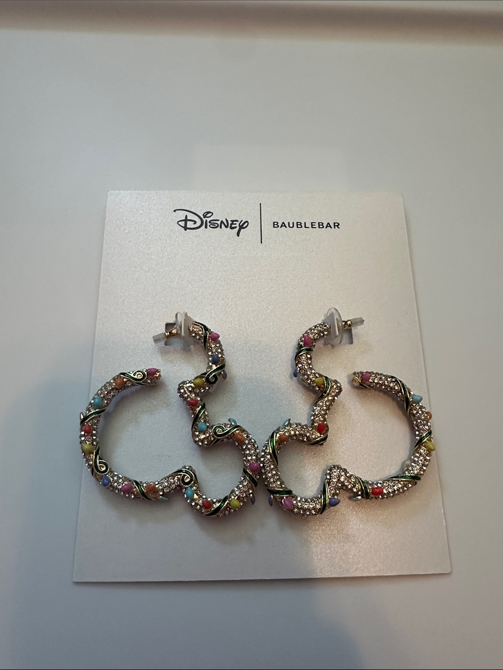 Disney Mickey Mouse Christmas Light Outline Hoops
